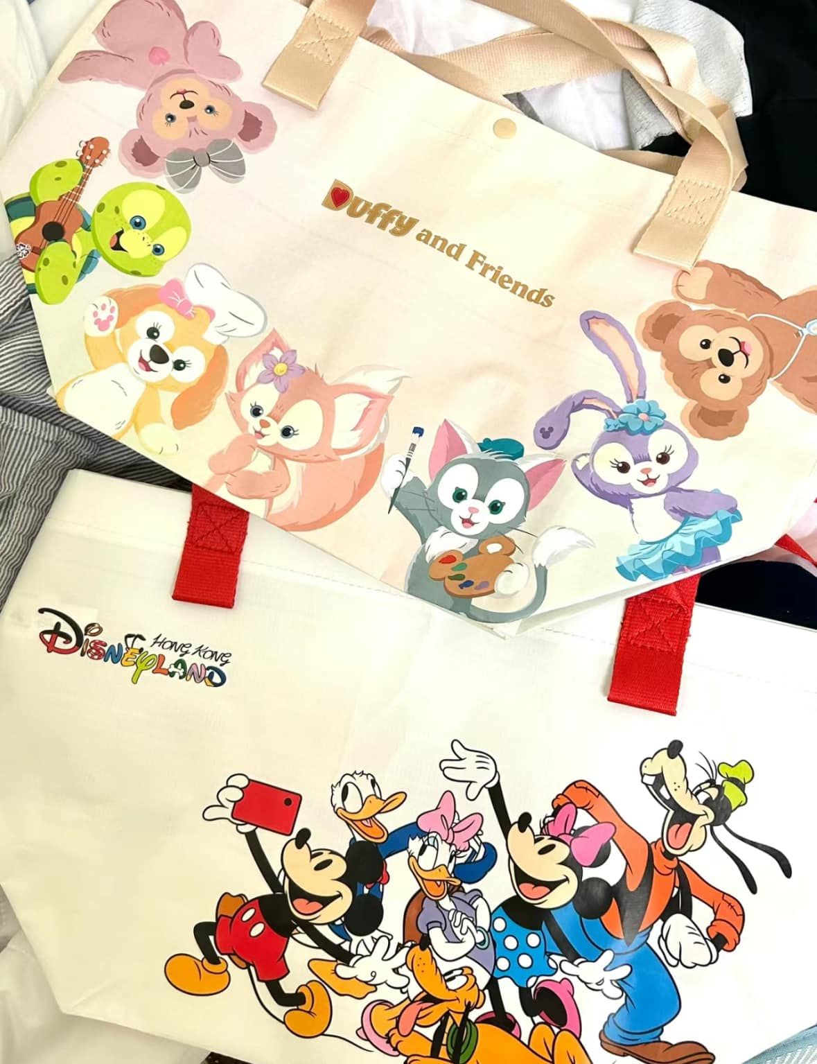 香港Disney環保彩色購物袋