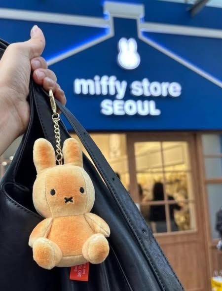韓國首爾限定 聖水洞 Miffy Store烤焦米菲兔吊飾