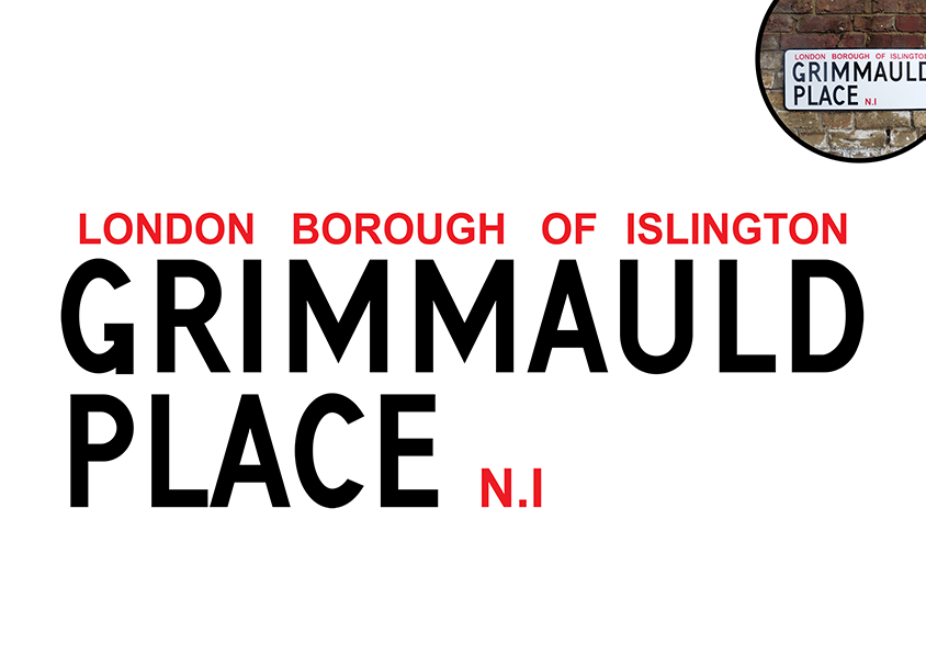 grimmauld place vector sign