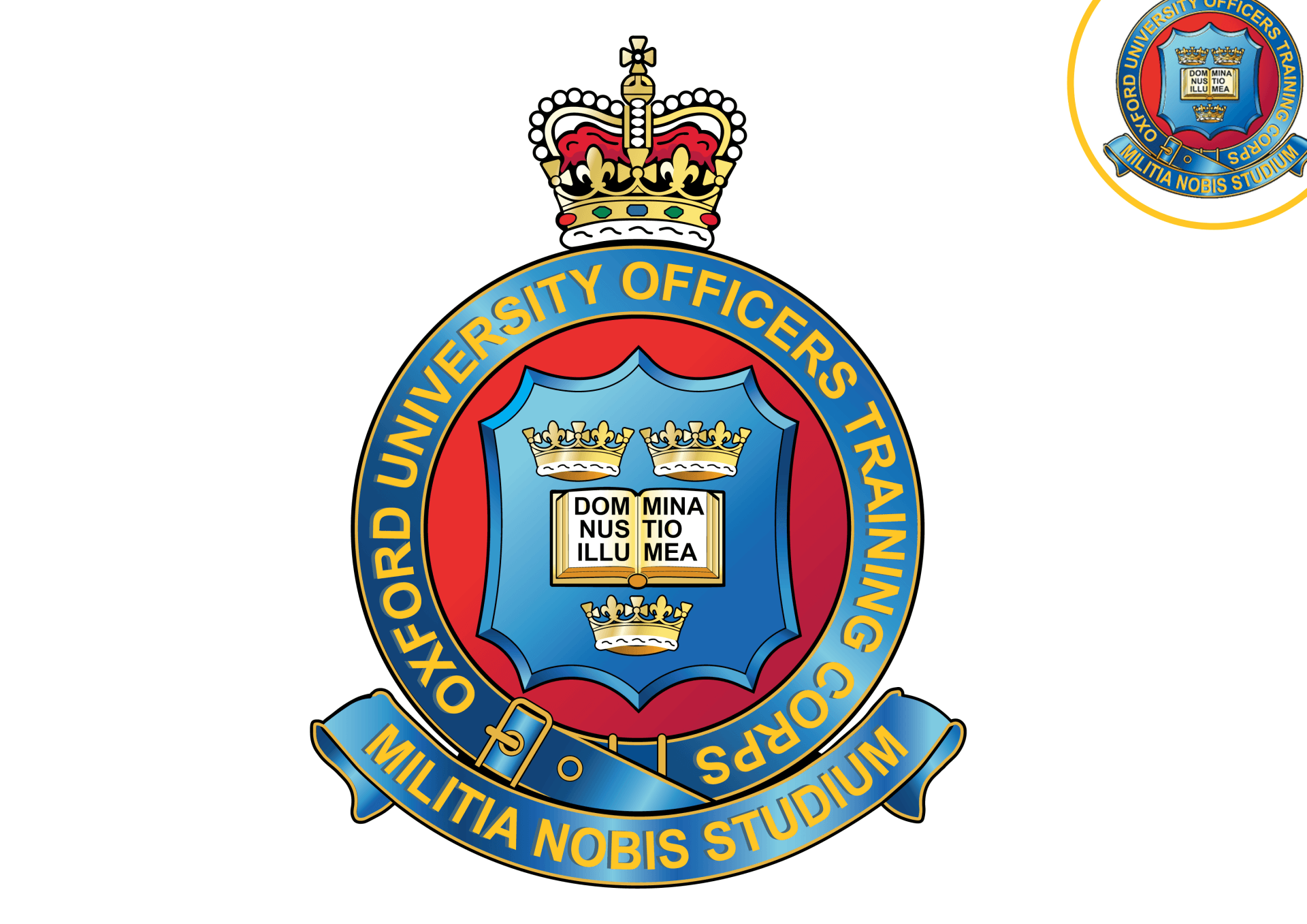 Oxford university officers training corps logo