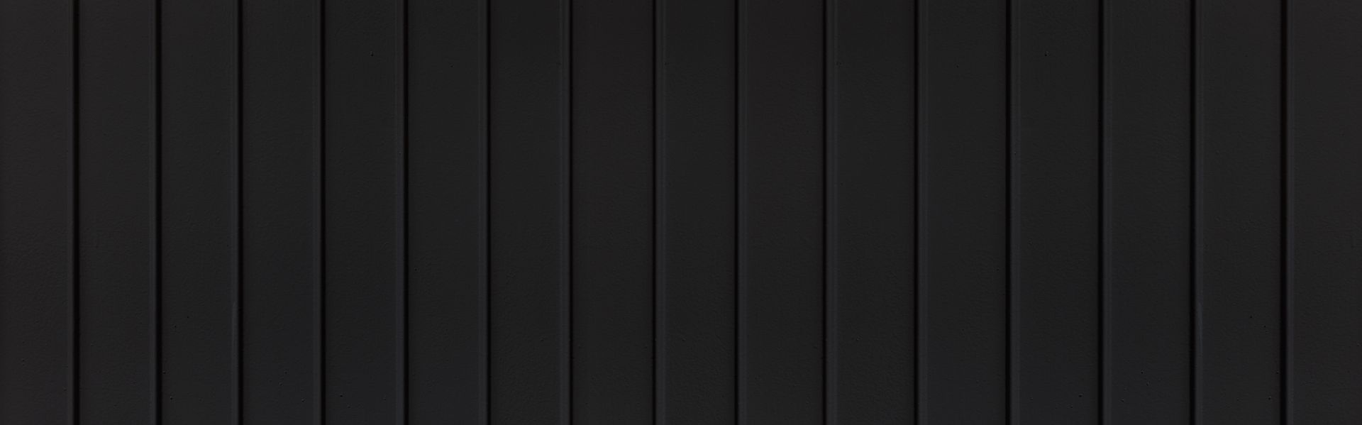 Black vertical paneling.