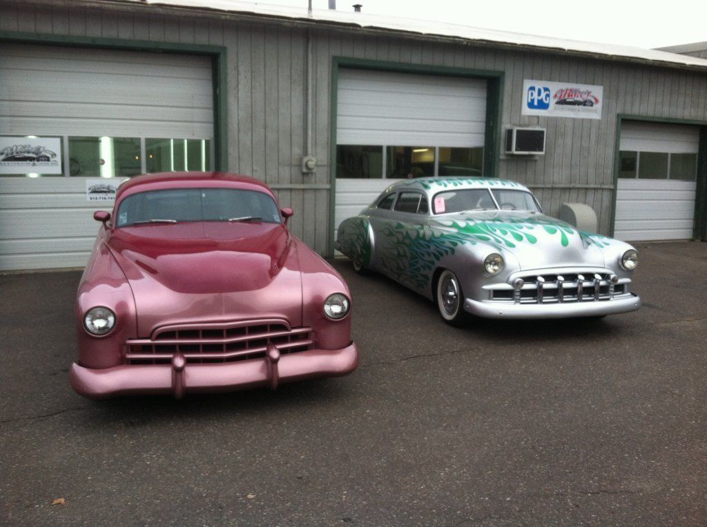 Collision Repair — Two Vintage Cars in Long Lake, MN