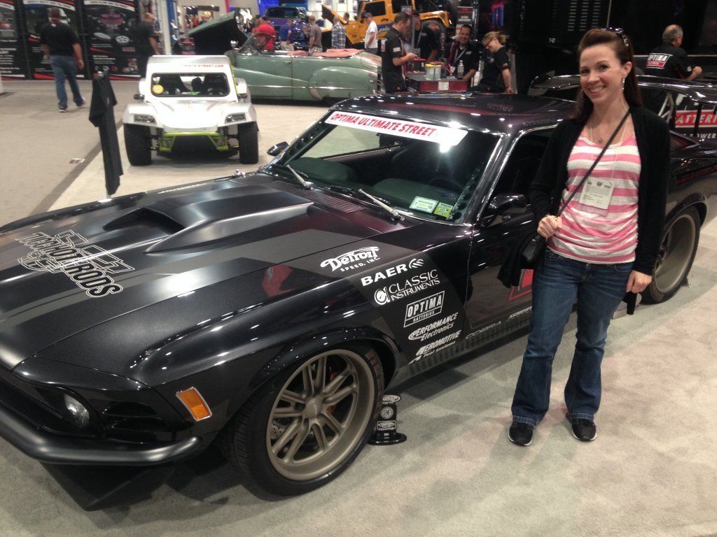 Long Lake — Woman Standing Next to the Black Car in Long Lake, MN