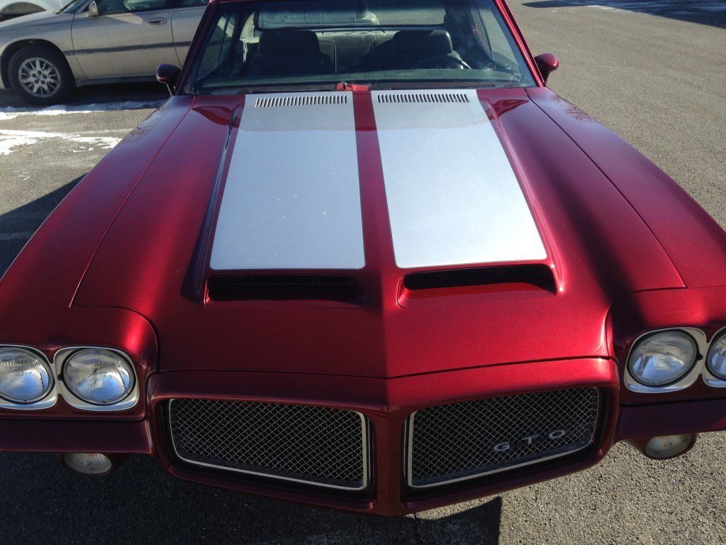 Auto Professional — Front View of Red Vintage Car in Long Lake, MN