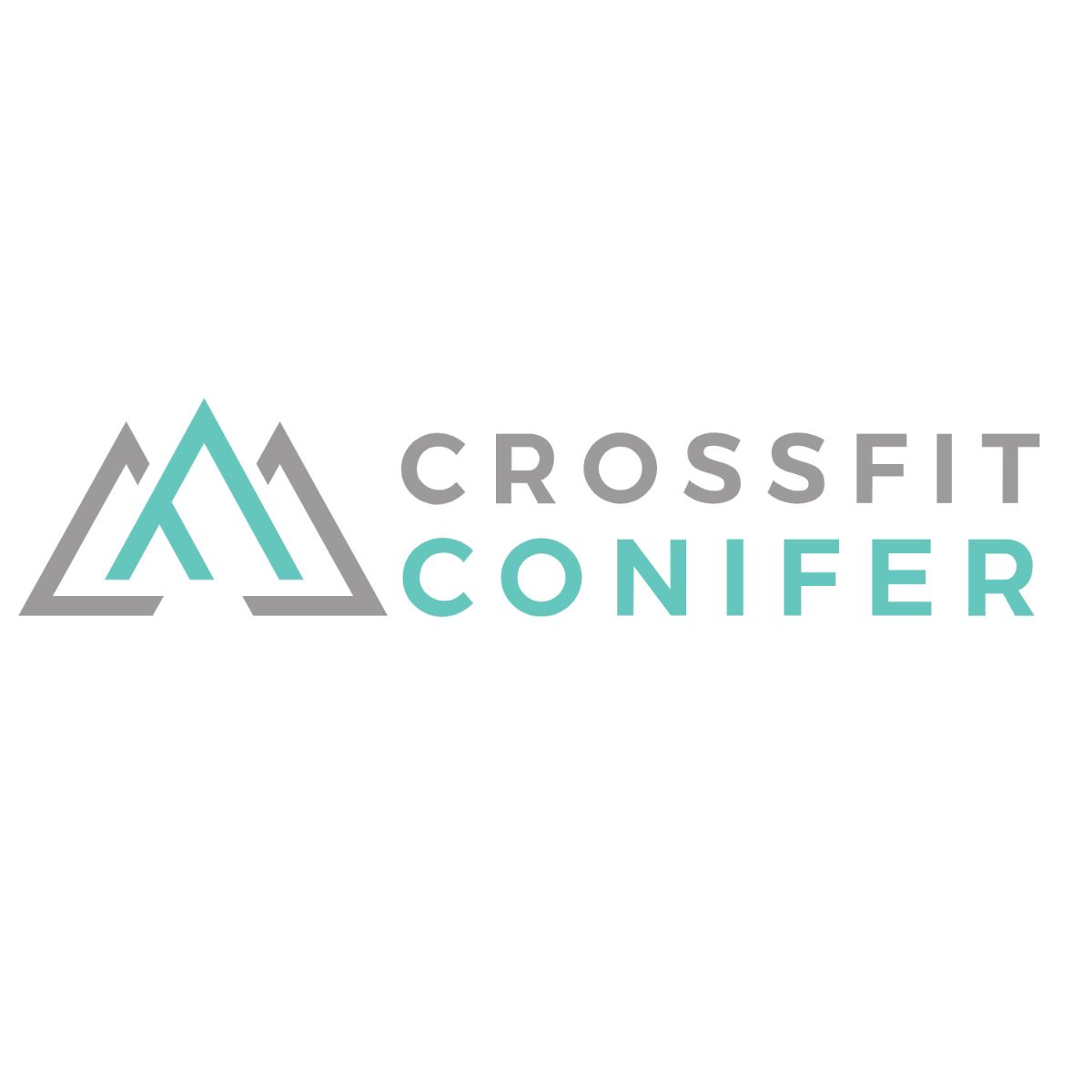 A logo for a crossfit gym called crossfit conifer.