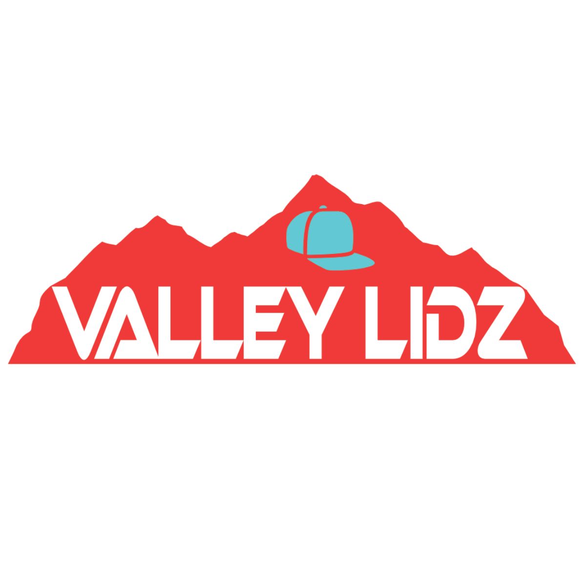A logo for valley lidz shows a mountain and a hat