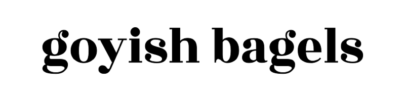 Goyish Bagels logo