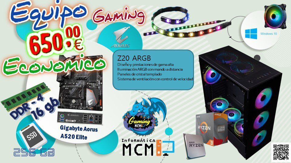 Pc Gaming AMD Barato