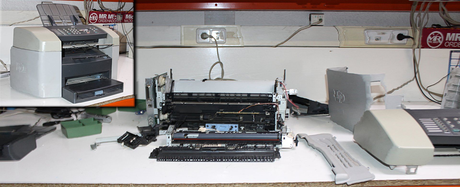 Reparacion Fax Impresora hp Madrid Simancas