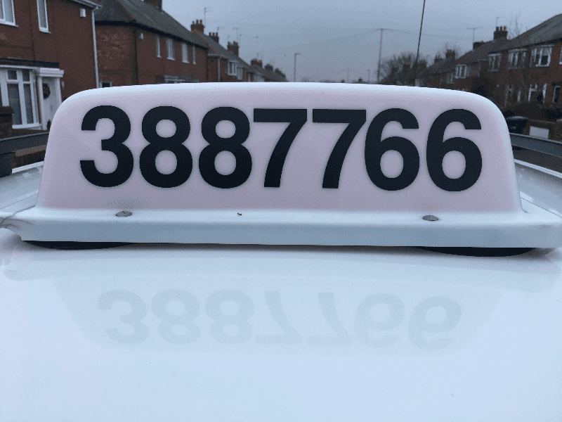 taxi number