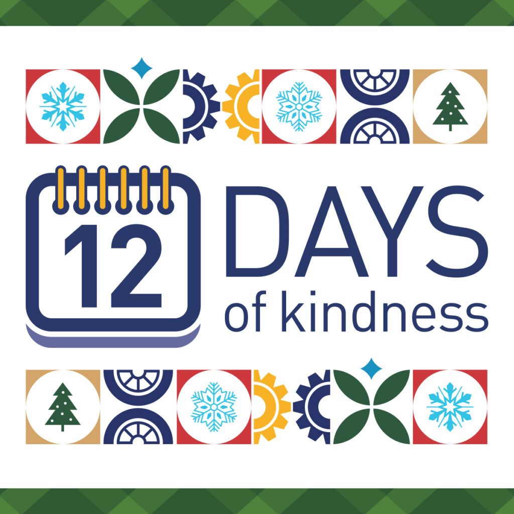 A calendar with the number 12 on it and the words,