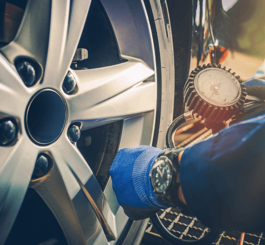 How to Get a Free Tire Pressure Refill