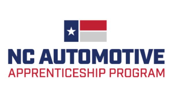 The logo for the nc automotive apprenticeship program