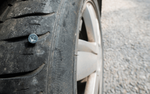 Tire Help: What To Do When There is a Nail in Your Tire
