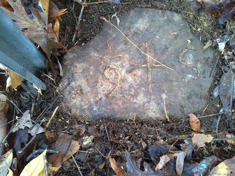 Stone with Measure Sign for Surveying — Jasper, IN — Brosmer Land Surveying & Engineering Inc.