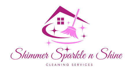 a logo for a cleaning company called shimmer sparkle n shine .