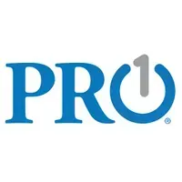 The Pro1 logo features blue