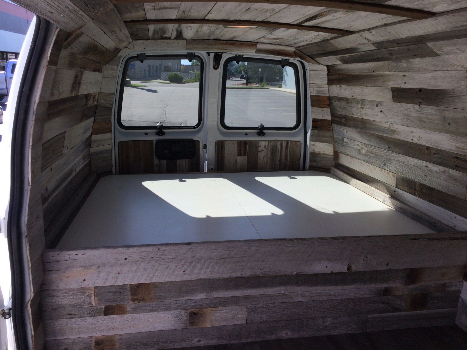 Custom Wood Furniture — Custom Wood Van Interior in Salt Lake City, UT