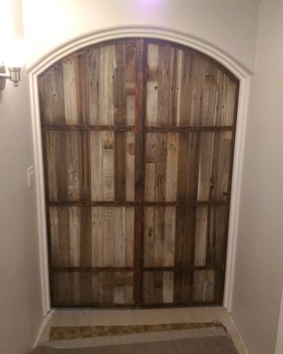 Custom Wood Furniture — Wooden Front Door in Salt Lake City, UT