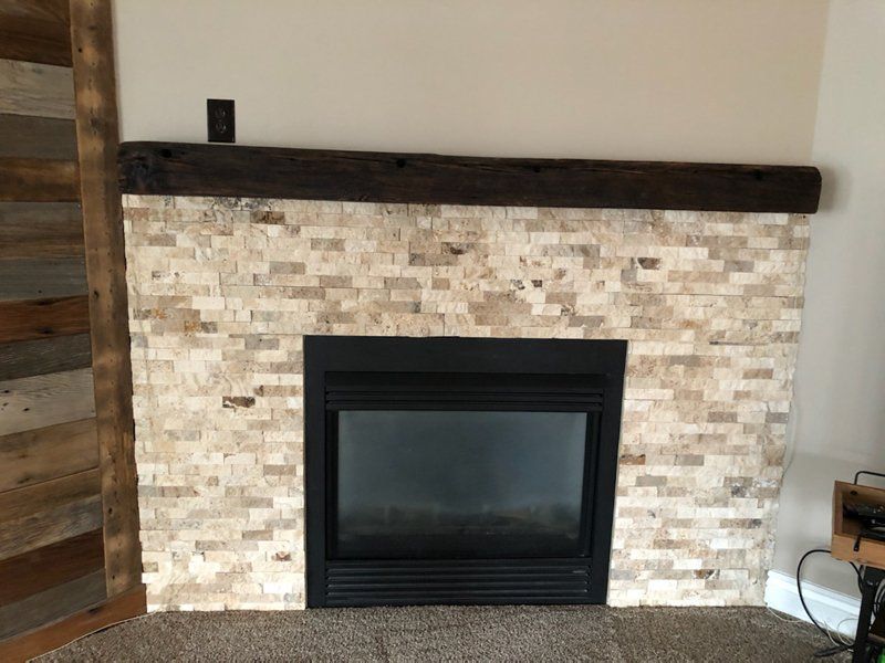 New Wood Mantle — Different Design of a Wood Shelf in Salt Lake City, UT