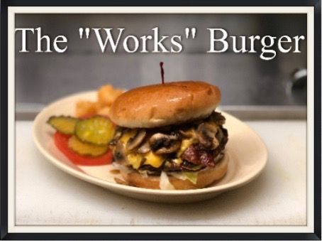 The Works Burger — Boise, ID — Q's Billiards & Eatery