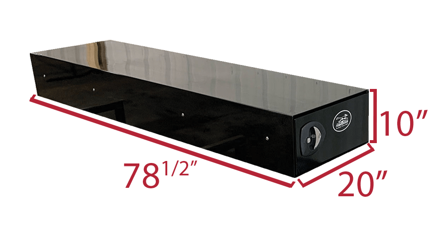 roadboss toolbox for flatbed trucks - base