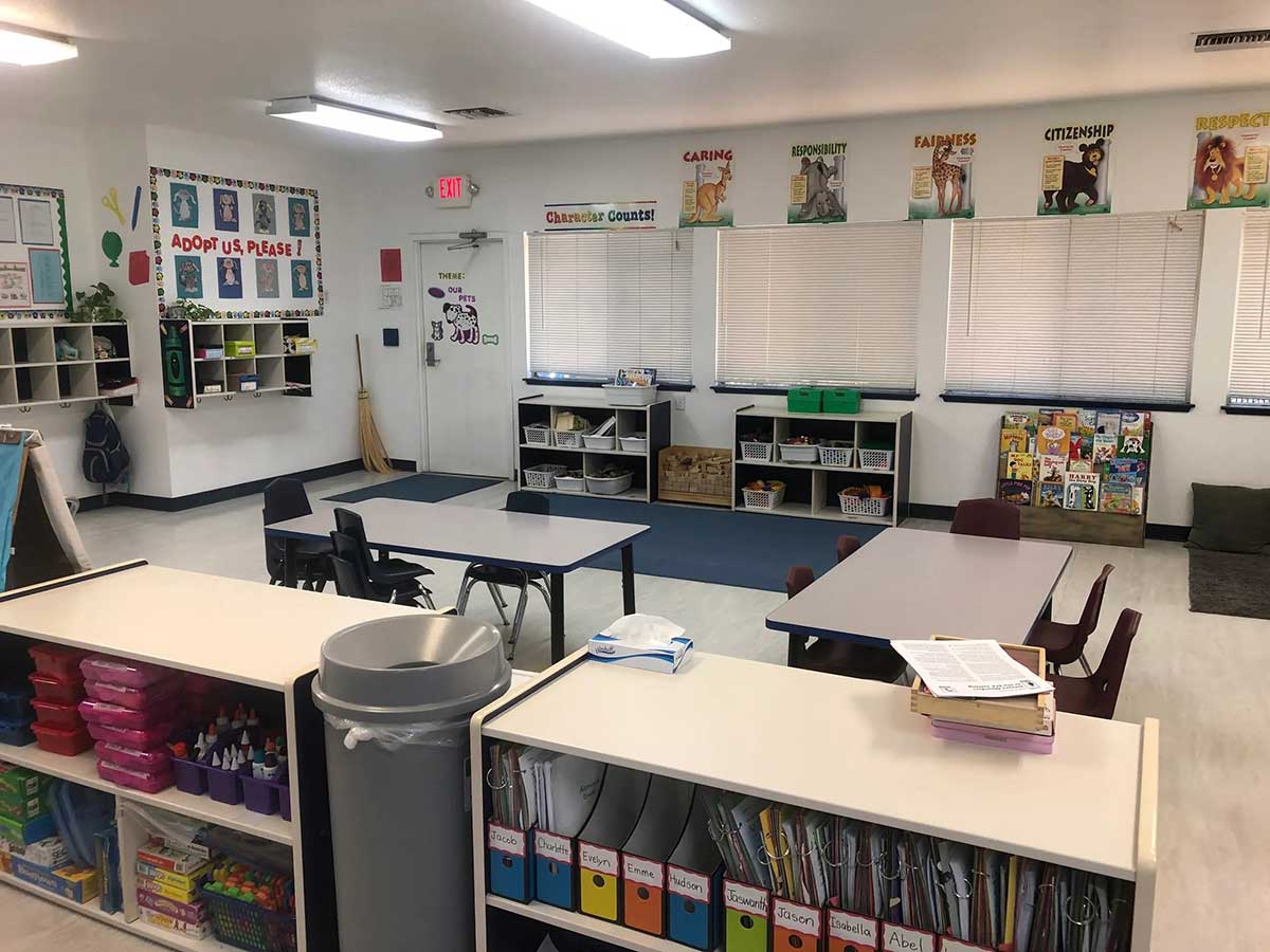 Clean Classroom — Pleasanton, CA — Early Years Learning Center