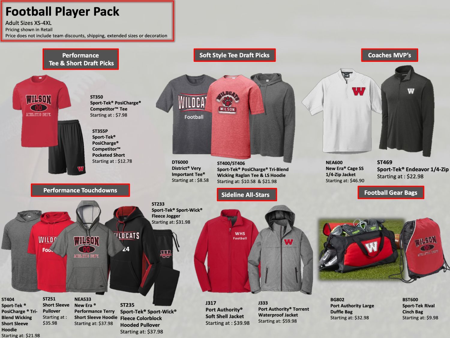 Custom Football Gear & Clothing