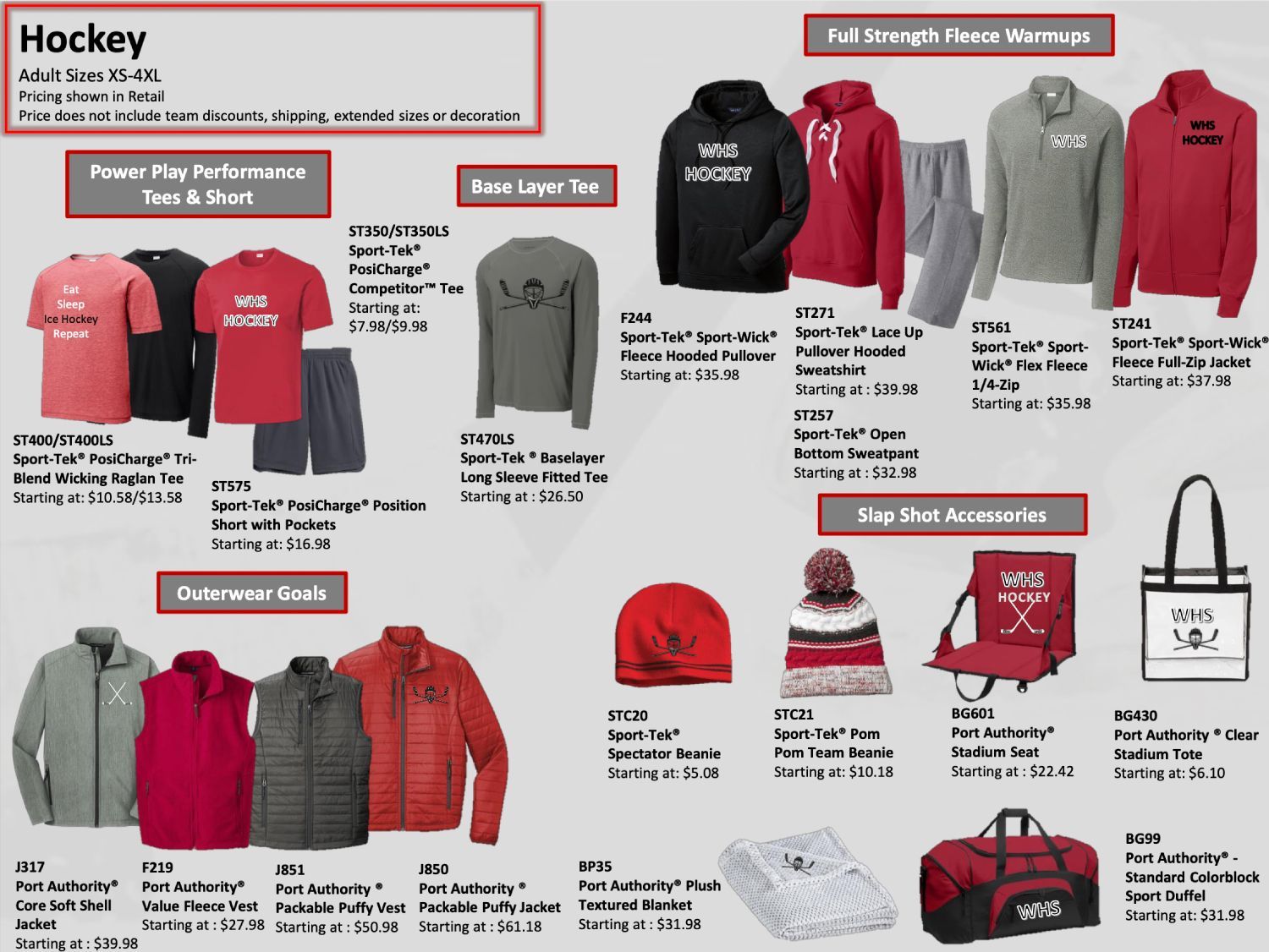 Custom Hockey Uniforms & Gear