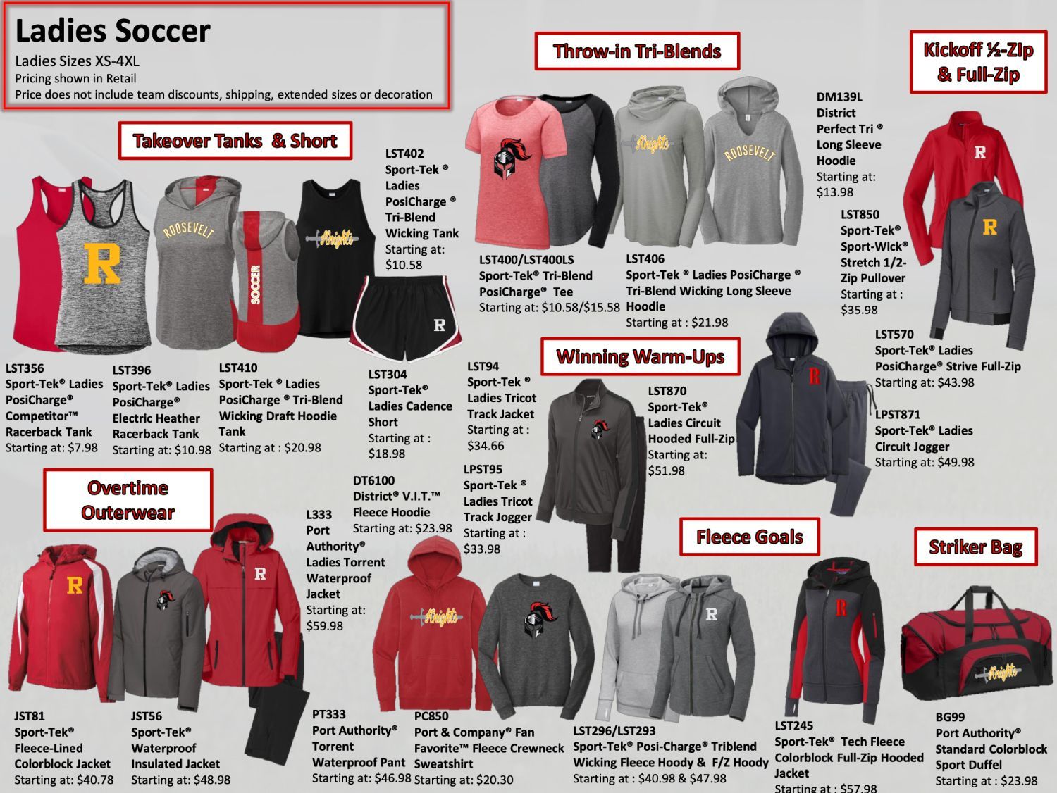 Custom Women's Soccer Uniforms & Gear