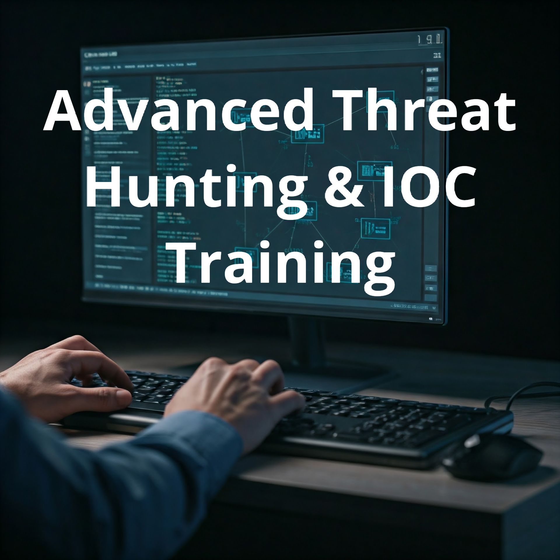 A person is typing on a keyboard in front of a computer screen.