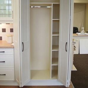 A fitted kitchen feature