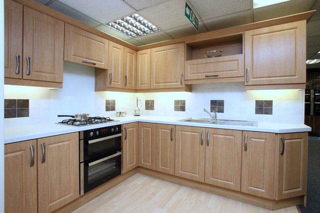 Square Paneled Lancaster Oak