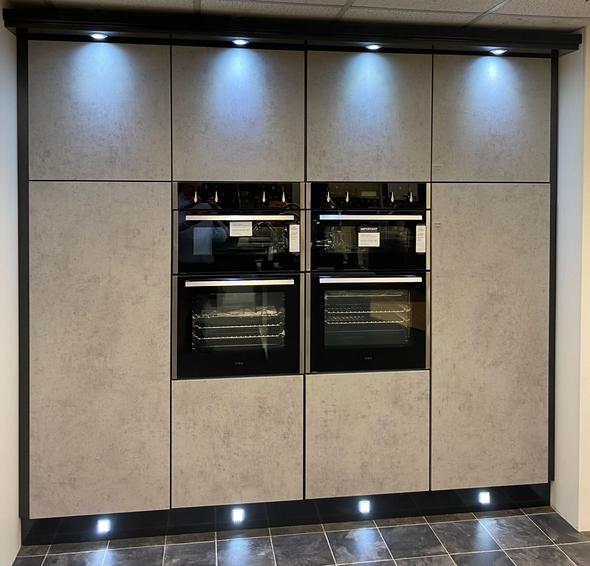 kitchen refurbshment concrete soft form