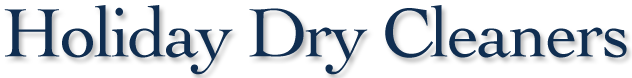 Holiday Dry Cleaners, logo