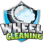 A logo for a company called wheel cleaning