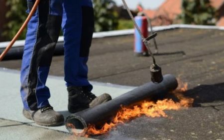 impermeabilización de cubierta en edificio en teruel