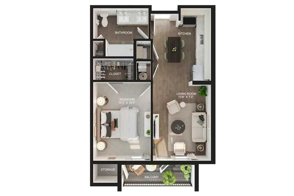 A1 floor plan image.