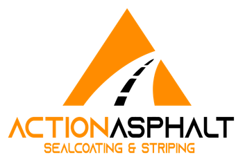 Action Asphalt sealcoating & striping logo