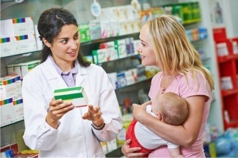 consulenza farmaceutica su prodotto per bambini
