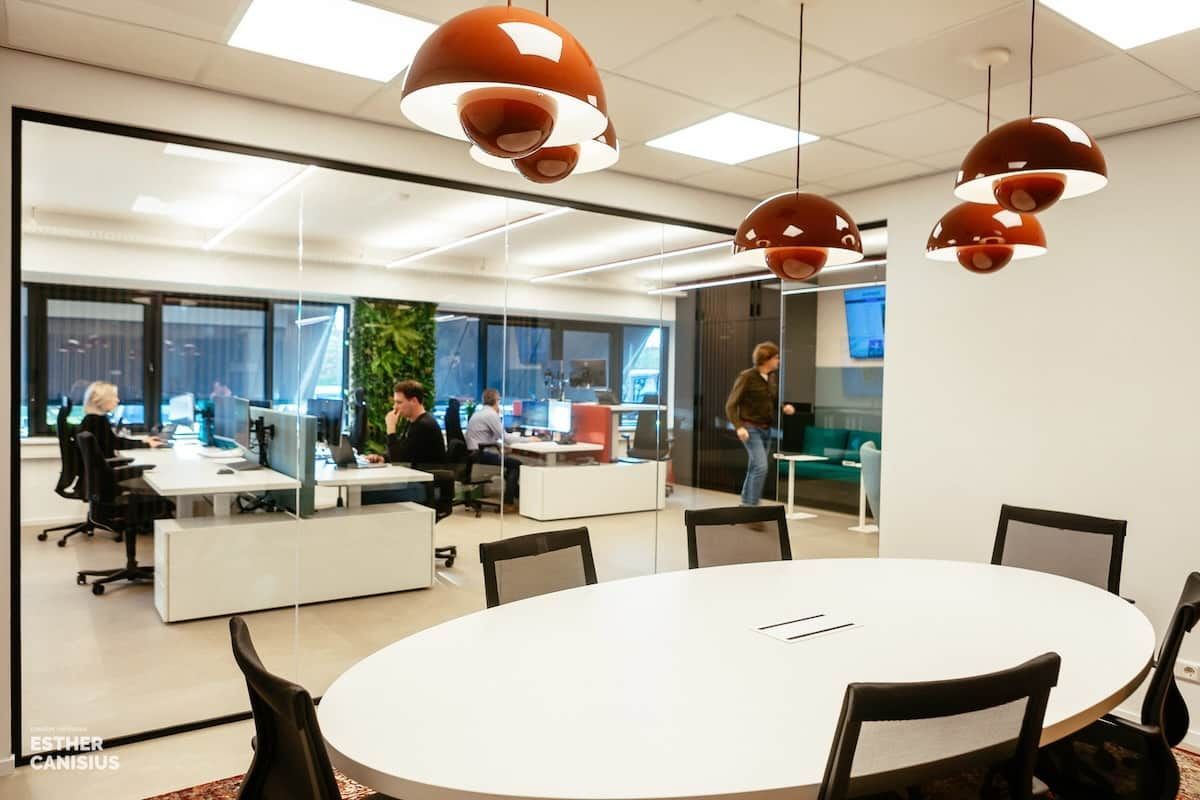 Vergaderkamer - Interieurontwerp kantoor Zwijndrecht