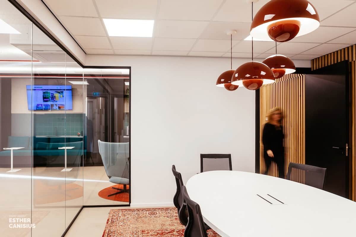 Vergaderkamer- interieurontwerp Office Zwijndrecht,