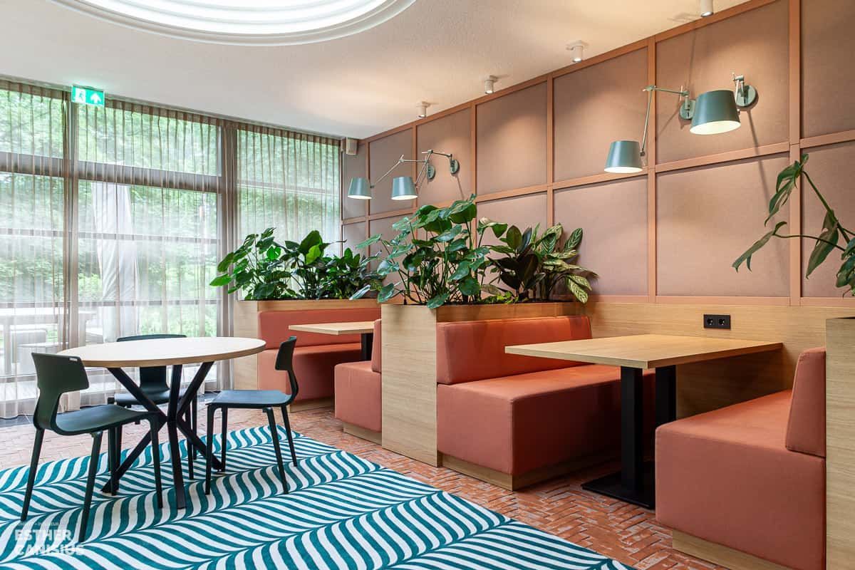 Biophilic design in Gouda: kantine wordt aantrekkelijk werkcafé