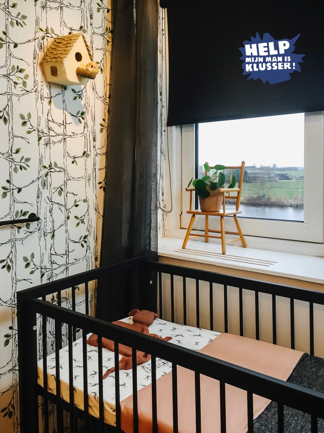 Babykamer ontwerp - Esther Canisius interieurstylist RTL4 Help, mijn man is klusser