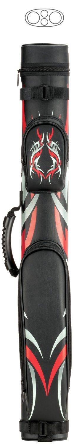 2x2 Red Tribal Designer Case