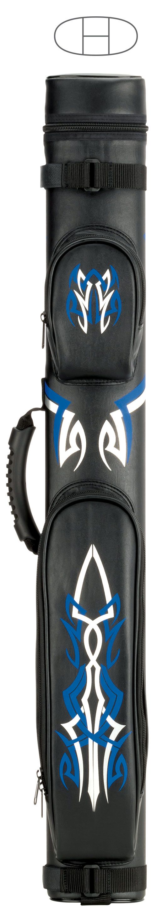 McDermott 2x2 Blue Tribal Designer Case 75-0935