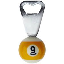 9 Ball Bottle Opener