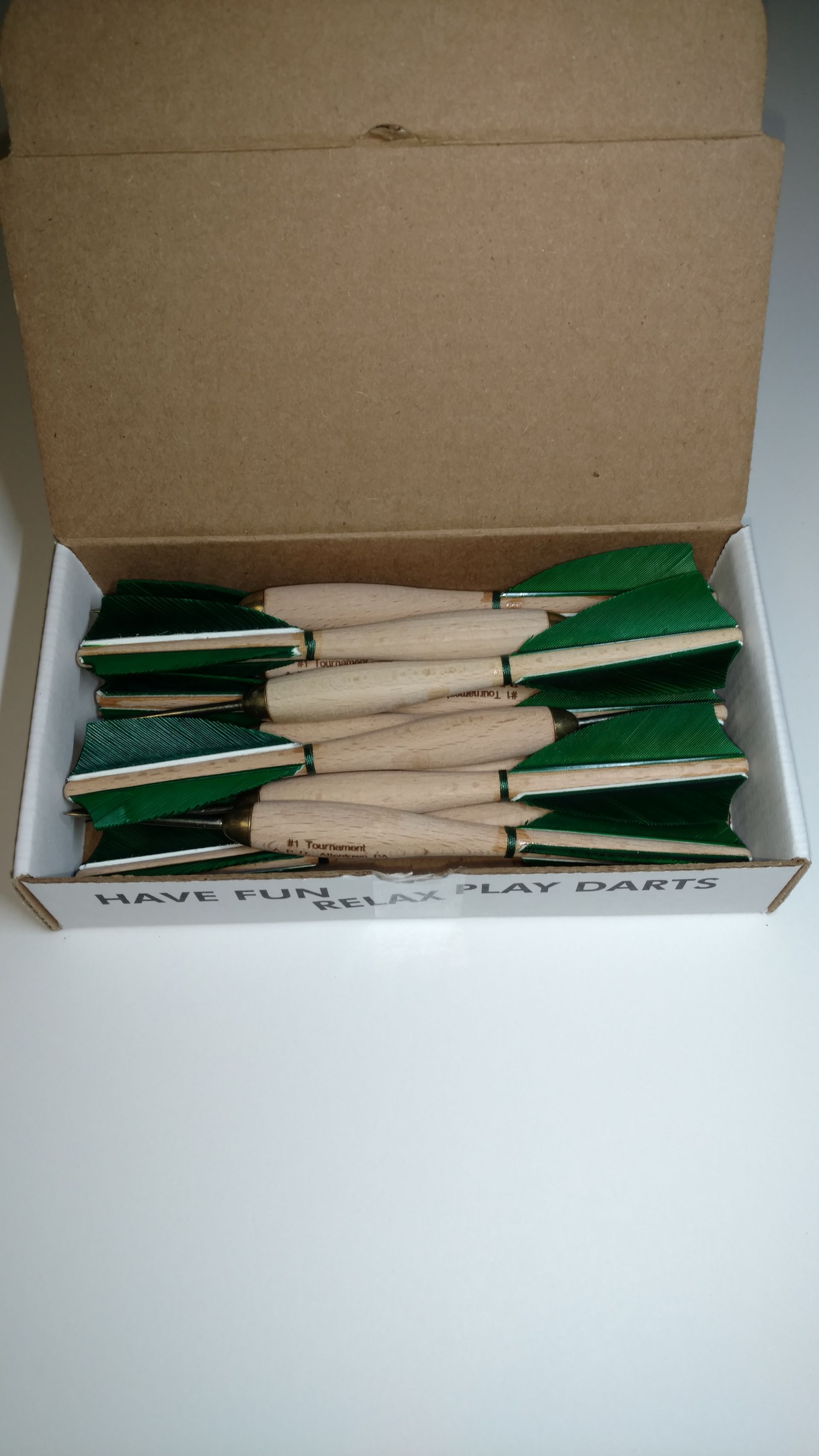 American Prodart Wooden Darts-Green