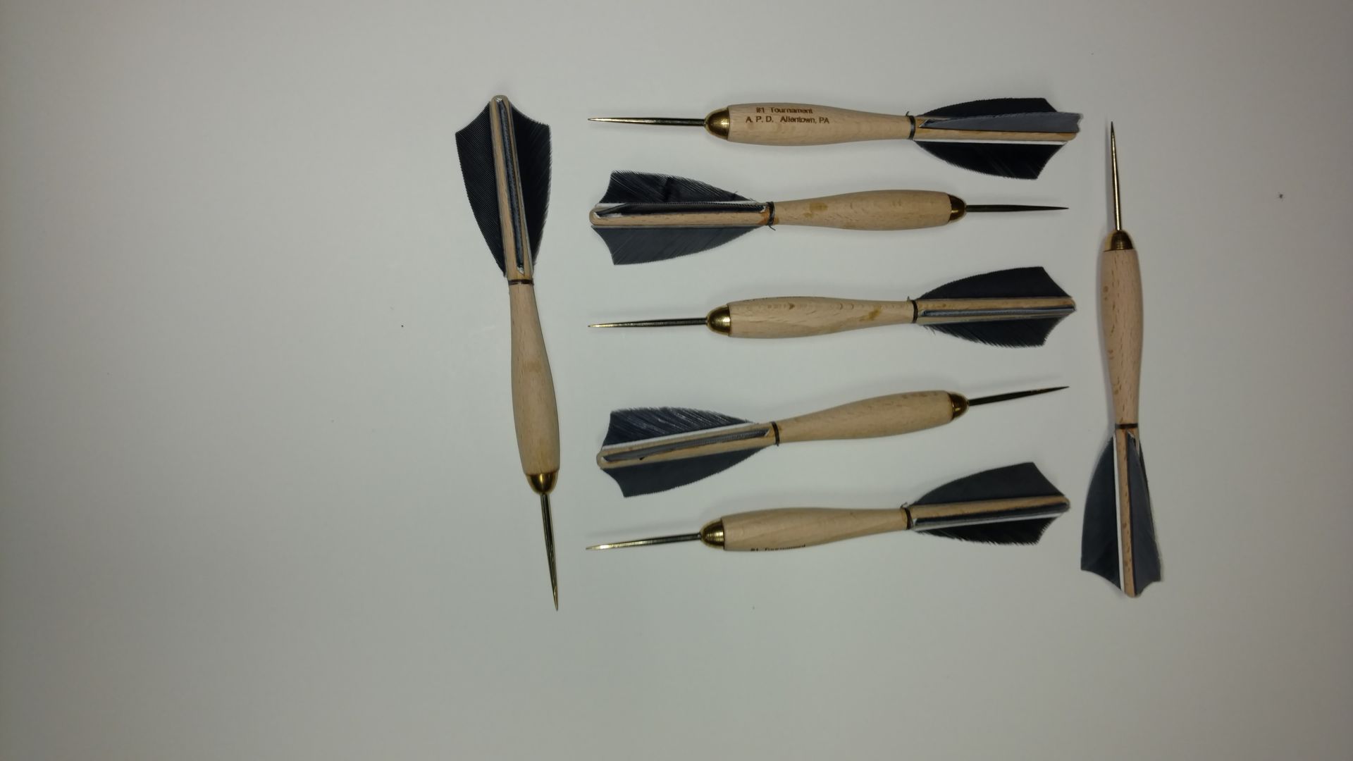 American Prodart Wooden Darts-Grey