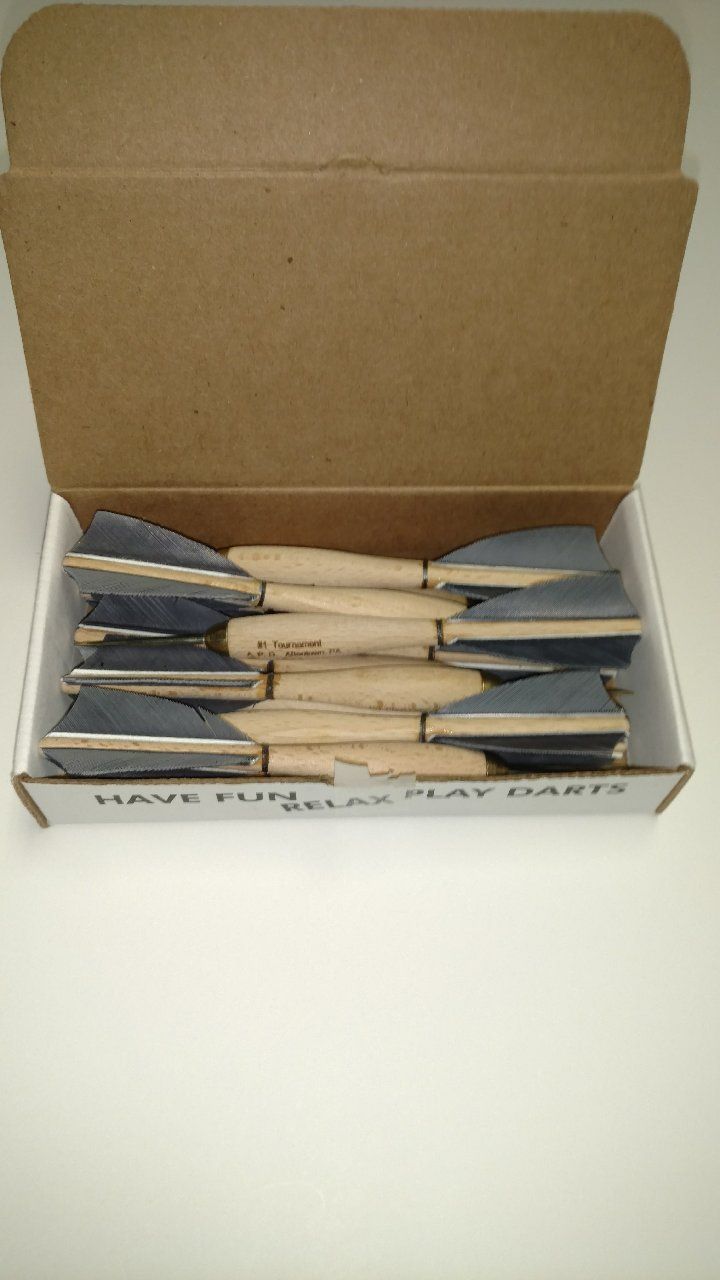 American Prodart Wooden Darts-Grey